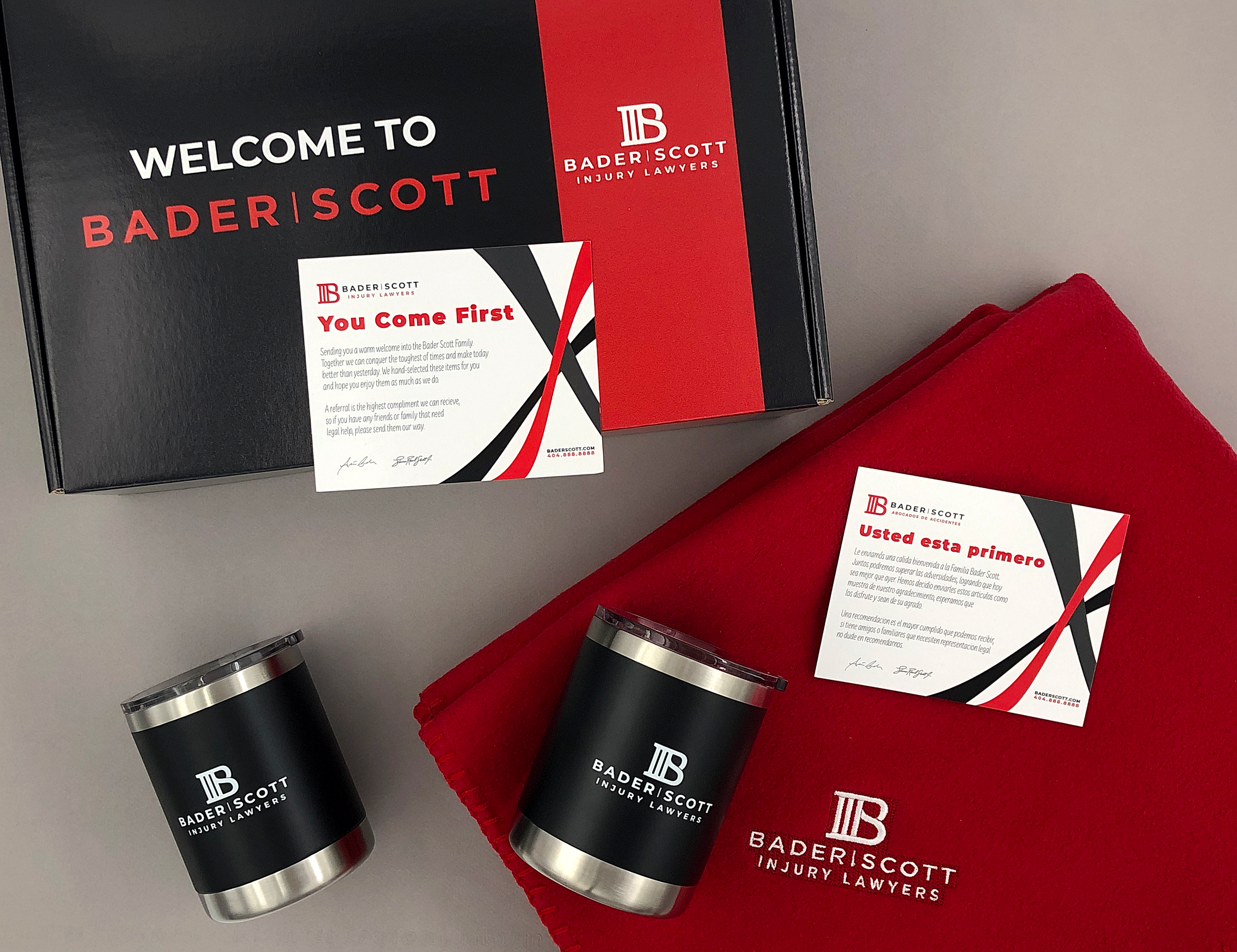 Law Firm client welcome gift