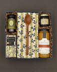 Gift set with products from Western NC.