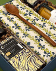Holiday gift box featuring small-batch goods from Western North Carolina artisans