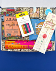 College care package birthday celebration gift box.