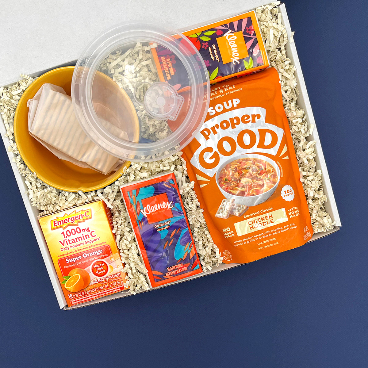 Get well soon college care package