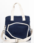 Navy Trimmed Pickleball Bag