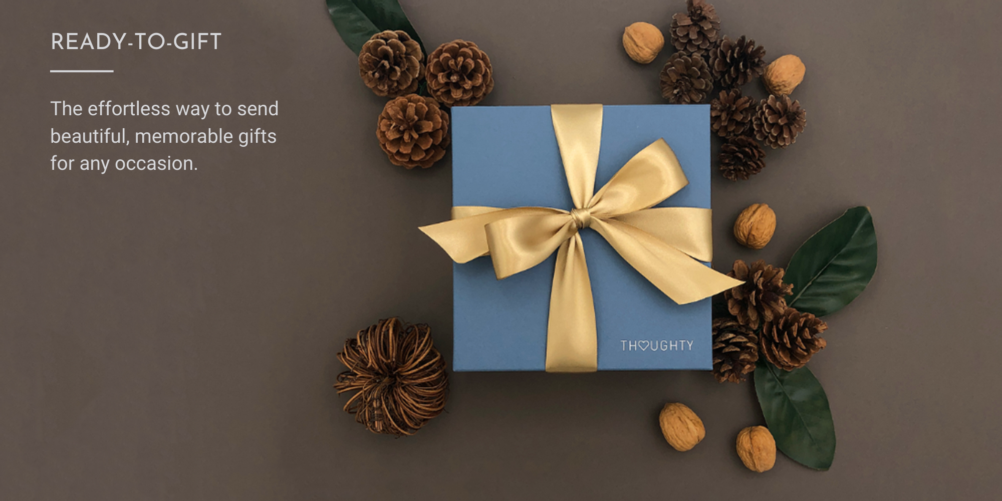 Holiday gifting with Thoughty